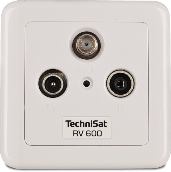 1St. Technisat TECHNIPRO60010 Sat Durchgangsdose für Technirouter