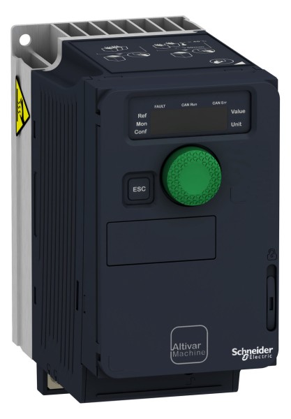 1St. Schneider Electric ATV320U07M2C Frequenzumrichter ATV320, 0,75kW, 200-240V, 1 phasig, Kompakt