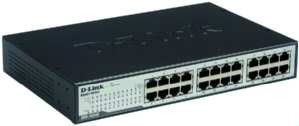 1St. D-Link DGS-1024D/E GigaExpress 24-Port Gigabit Switch