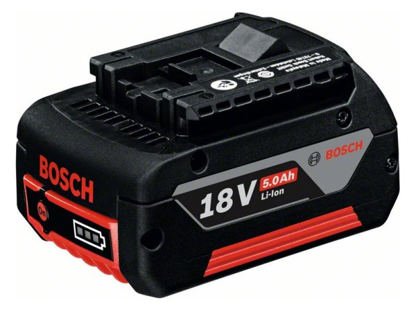 1St. Bosch 1600A002U5 Akkupack GBA 18 Volt, 5.0 Ah